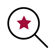 grafik Zeigt eine Lupe