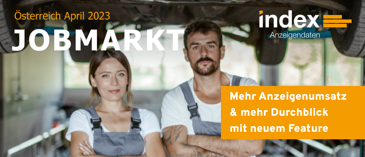 Header Jobmarkt Österreich April 2023