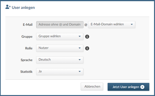 User-anlegen-Blueline Fenster User anlegen