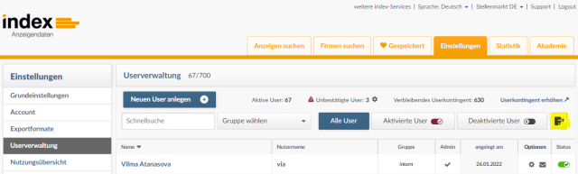 Neu-Exportformat-in-Userverwaltung-Blueline Exportfunktion in der Userverwaltung