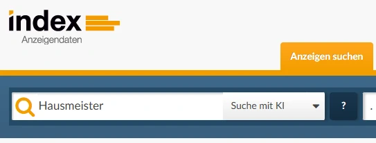 Suche nach Stellenangeboten oder Berufen mit KI-gestützter Suchtechnologie, um die besten Ergebnisse für Personalvermittler zu finden.